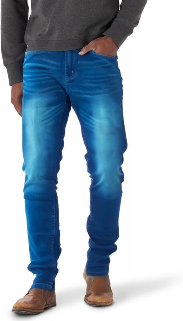 Premium Soft Stretch Slim-Fit Jeans-Size-32W x 30L 